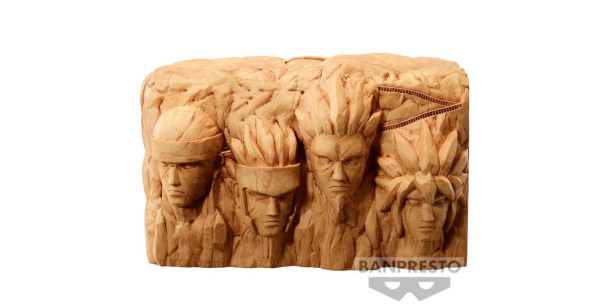 Naruto Shippuden fl Hokage rock piggy bank figure 18cm