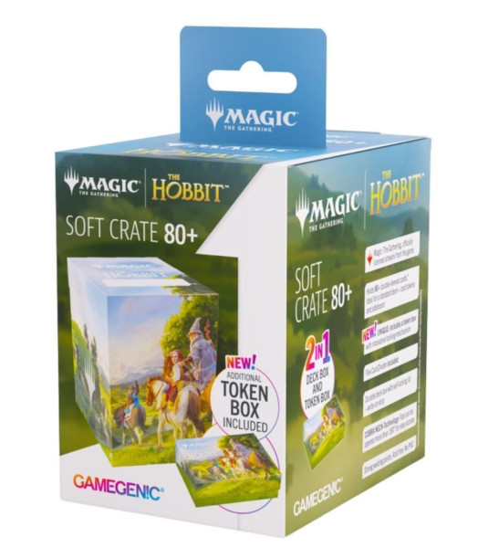 [Zubehör] Gamegenic Magic the Gathering The Hobbit Soft Crate 80+ Leaving Hobbiton