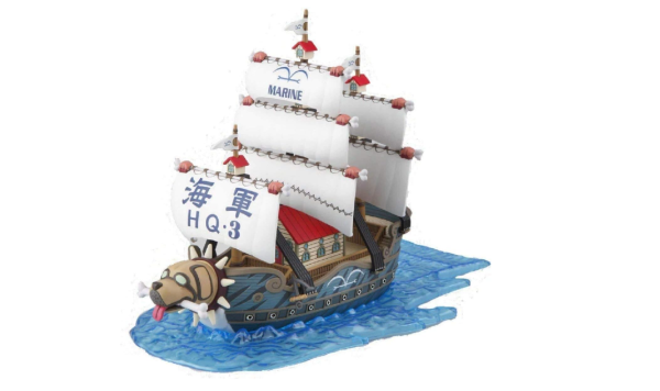 One Piece – Garp’s Warship Grand Ship Collection Model Kit