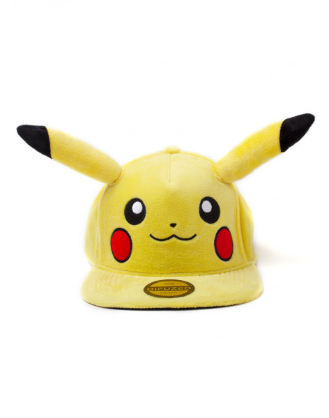 Snapback Cap - Pokemon: Pikachu mit Ohren