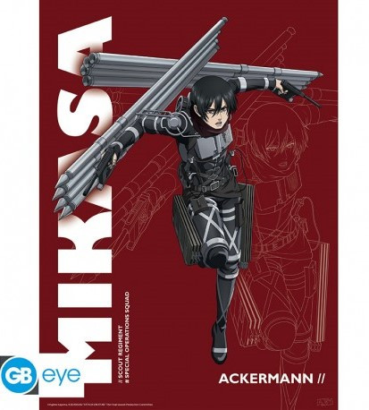 [POSTER] Attack on Titan - Poster Chibi 52x38 - S4 Misaka