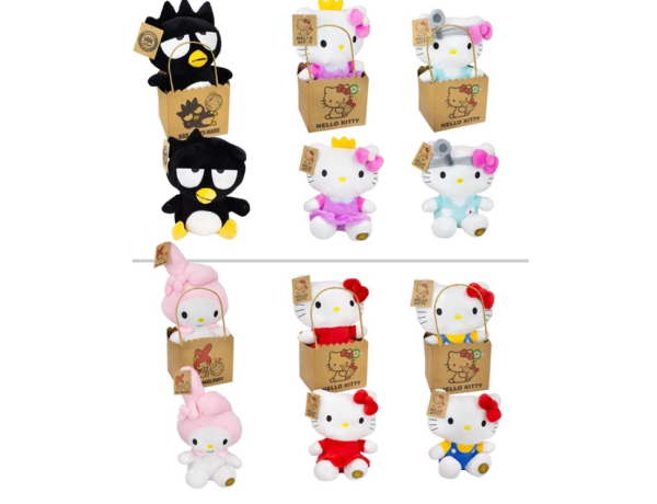 Sanrio Hello Kitty and Friends Plüschin Geschenktüte - Sortiert