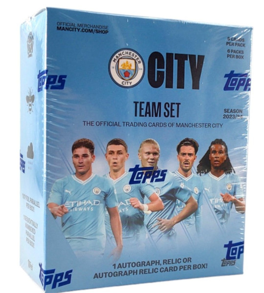 Topps Manchester City Team Set