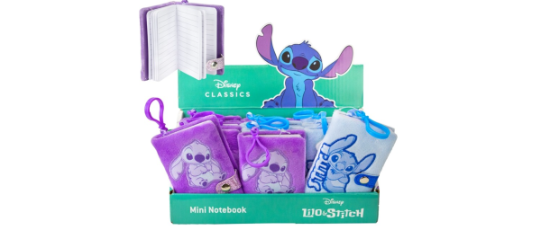 Disney Lilo & Stitch Mini-Plüsch-Notizbuch