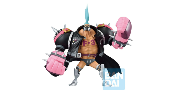 [FIGUREN One Piece Film Red More Beat Franki Ichibansho figure 18,5cm