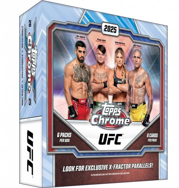 [ENG] Topps Chrome 2025 UFC Box