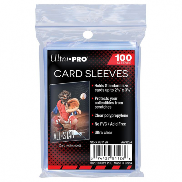 100 Ultra Pro Card Sleeves / Schutzhüllen (Penny Sleeves)