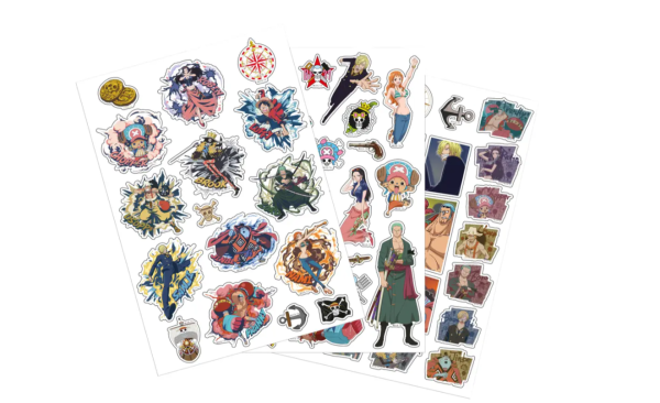 One Piece Removable sticker set