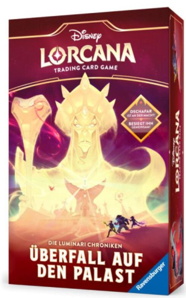 [DEU] Disney Lorcana - Domäne von Dschafar Luminari Chroniken: Überfall auf den Palast