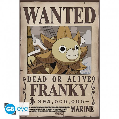 [POSTER] One Piece - Poster Chibi 52x38 - Wanted Franky Wano