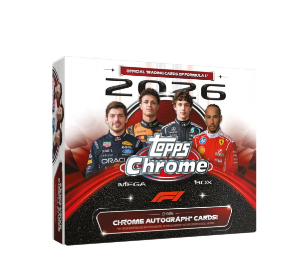 [ENG] Topps Chrome 2026 Formel 1 Mega Box