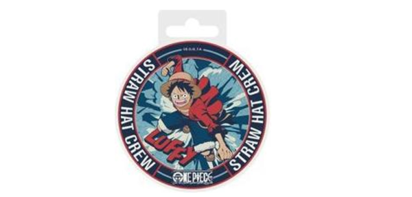 (Keramik-Getränkeuntersetzer) -One Piece- Monkey D. Luffy