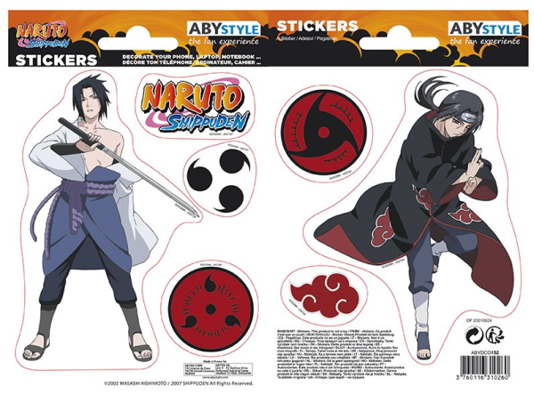 Naruto Shippuden - Sasuke/Itachi - Sticker - 16x11cm