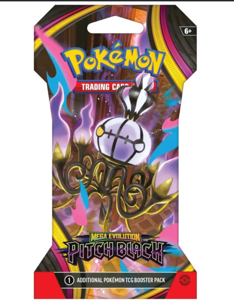 [ENG] Pokemon Mega Evolution Pitch Black Sleeved Booster