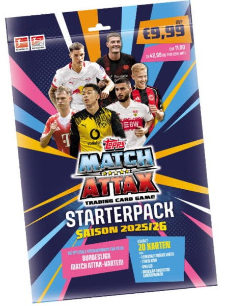 Topps - Match Attax - Bundesliga Starterpack 2025/26