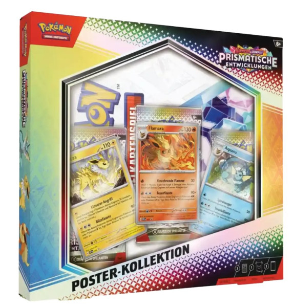 [DEU] Pokemon Prismatische Entwicklungen Poster Kollektion