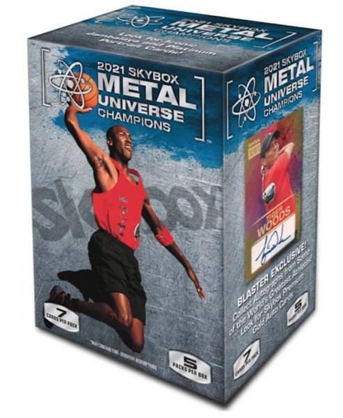 [ENG] 2021 Upper Deck Skybox Metal Universe Champions 5-Pack Blaster