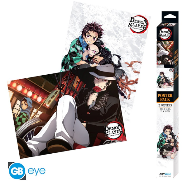 [POSTER] Demon Slayer - Posterset - 52x38 - Chibi