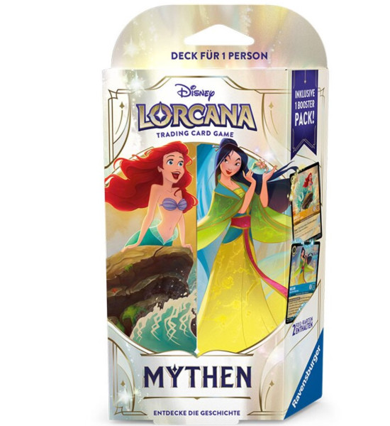 [DE] Disney Lorcana - Mythen Starterdeck Arielle&Mulan