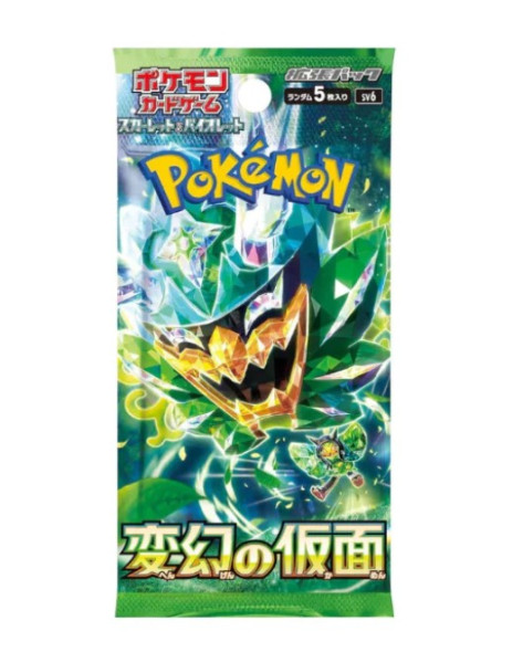 [KOR] Pokemon - Scarlet & Violet - Mask of Change Booster Pack
