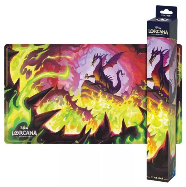 [Zubehör] Lorcana Disney Lorcana Winterzauber Spielmatte Drachenfeuer
