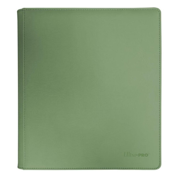 Ultra Pro Vivid 12-Pocket Zippered PRO-Binder - Cool Matcha