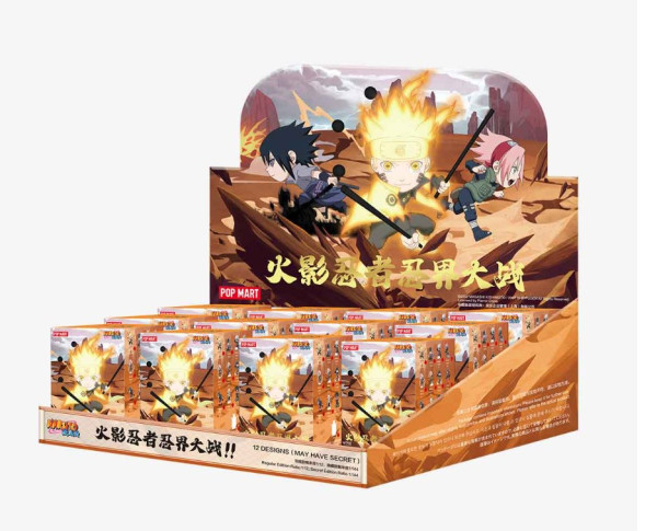 Pop Mart NARUTO Ninkai Taisen Series Blind Box