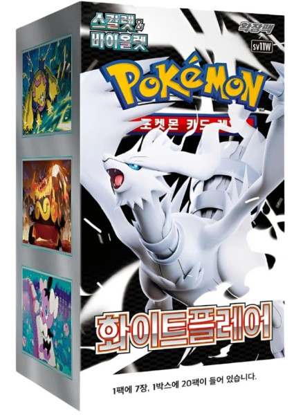 [KOR] Pokemon - Scarlet & Violet - White Flare Display Korean