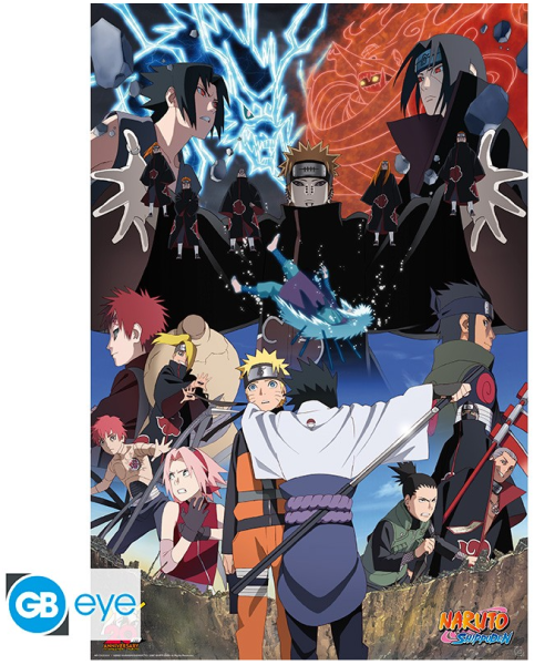 [POSTER] Naruto Shippuden - Maxiposter (91,5x61)