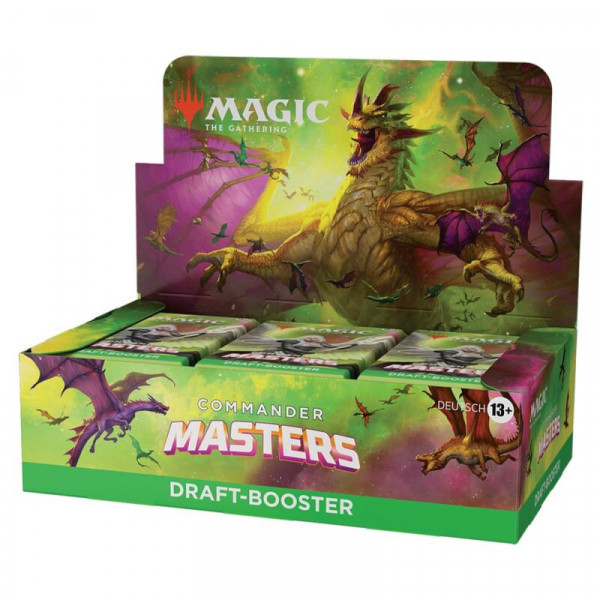 Magic: Commander Masters Draft Booster Display - Deutsch