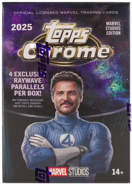 [ENG] Topps - Marvel Studios Chrome 7-Pack Blaster 2024/25