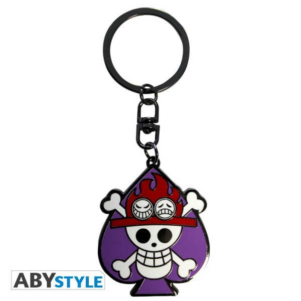 [SCHLÜSSELANHÄNGER] ONE PIECE - Keychain "Skull Ace"