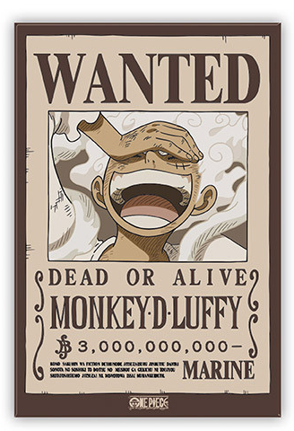 One Piece - Wanted Zoro - Magnet