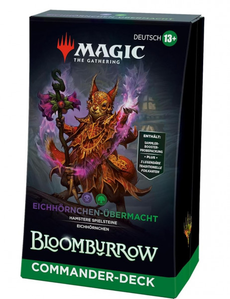 Magic: The Gathering Bloomburrow-Commander-Deck – Eichhörnchen-Übermacht