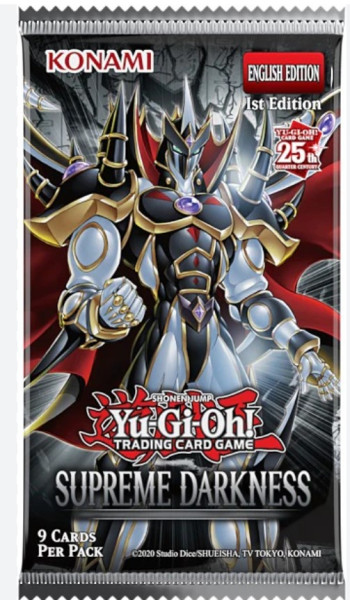 [DEU] Yugioh Supreme Darkness Booster Pack Deutsch