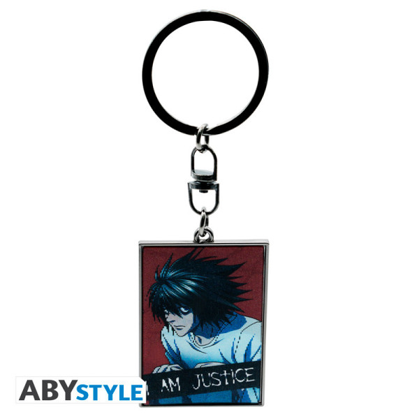 [SCHLÜSSELANHÄNGER] DEATH NOTE - Keychain Lenticular - Justice