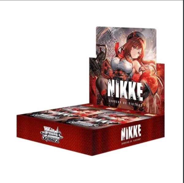 [JAP] Weiß Schwarz Anime Nikke Goddess Of Victory Booster Box English Version 1st Edition