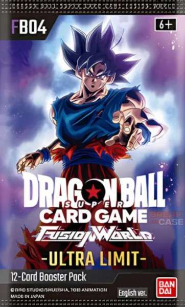 Dragonball Fusion World FB04 Booster