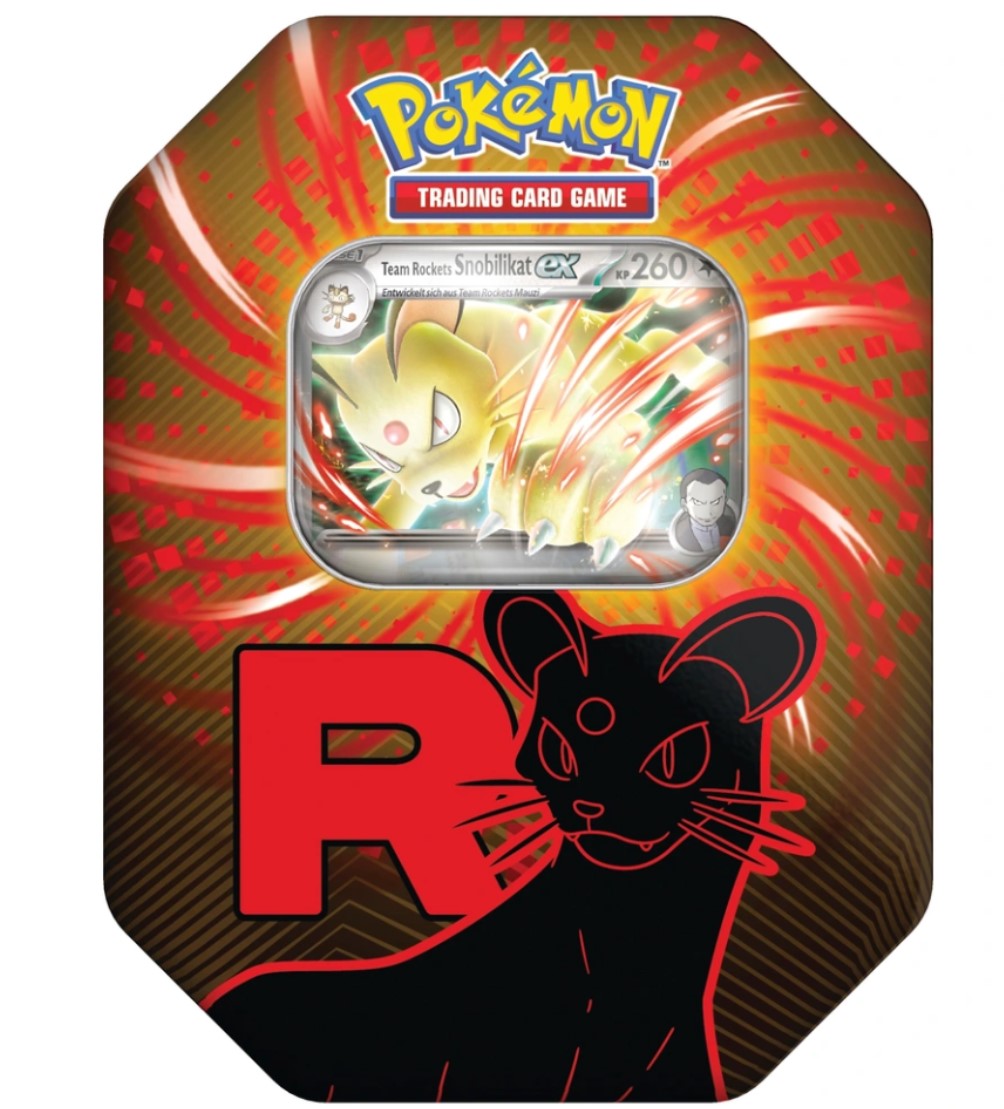 [DEU] Pokemon - Team Rockets Snobilikat Tin | Deutsch | Tin-Dosen und ...