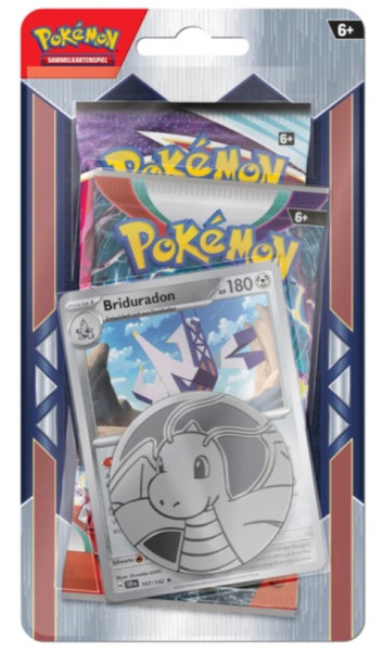 [DEU] Pokemon 2-Pack Blister Briduradon (Inkl. 2 Pokemon Packs)