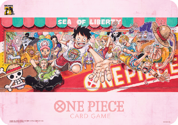 One Piece Playmat and Card Case Set-25th Edition-
