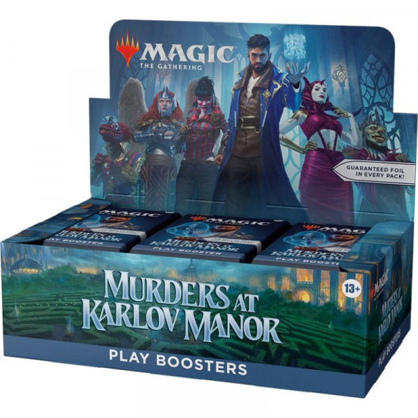 Magic Mord in Karlov Manor Play-Booster Display (36) englisch