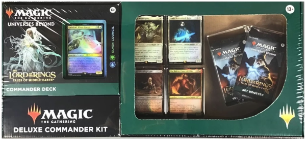 [ENG] Magic: The Gathering - Lord of the Rings - Elven Council - Deluxe Commander Kit