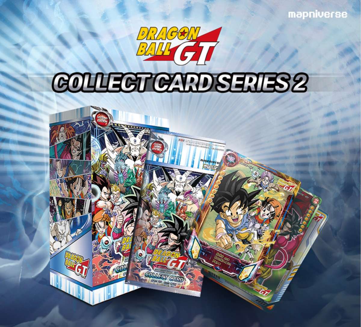 KOR] Dragon Ball GT Collect Card Volume 2 Korean - Booster Display
