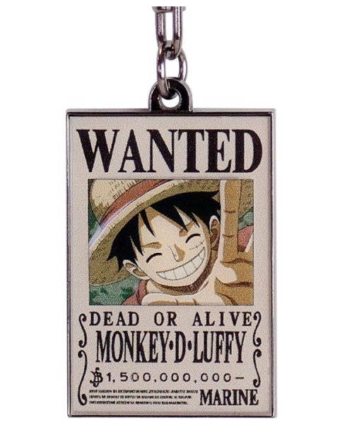 [SCHLÜSSELANHÄNGER] One Piece - Wanted Luffy