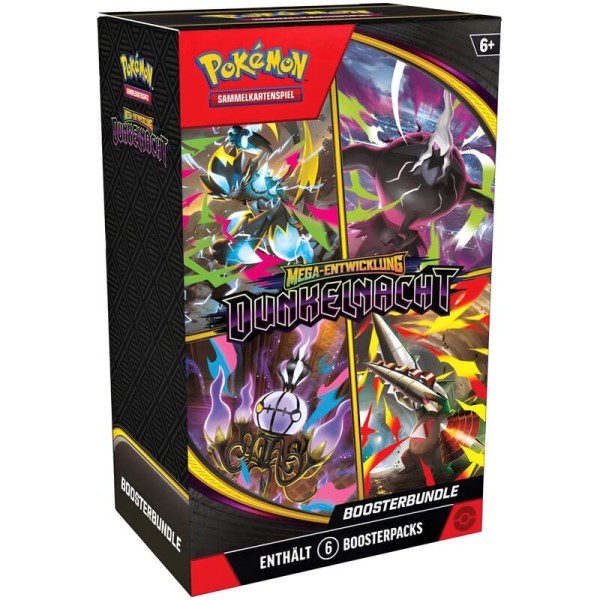 [DEU] Pokémon Mega Entwicklung Dunkelnacht 6-Pack Bundle