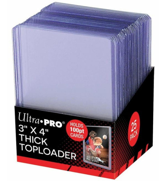 [Zubehör] Ultra Pro Thick Toploader 25 Stück