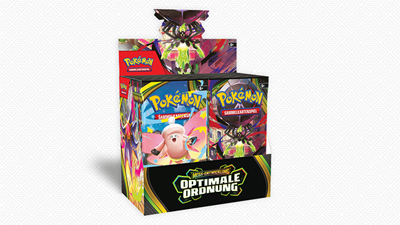 [DEU] Pokémon Mega Entwicklung Optimale Ordnung Booster Display Deutsch – 36 Boosterpacks – Pokémon