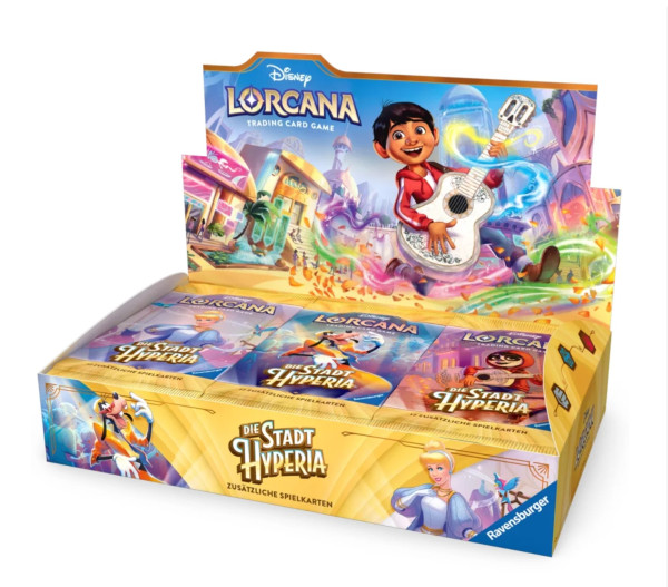 [DEU] Disney Lorcana Hyperia City Booster Display