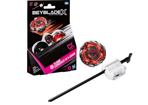 Beyblade X Flame Cerberus W 5-80WB CX Starter Pack Set